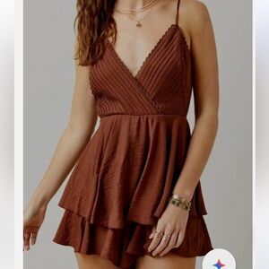 Francesca’s Brown Romper